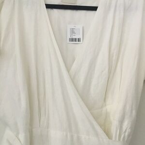 NWT URBAN OUTFITTERS  WRAP LINEN DRESS